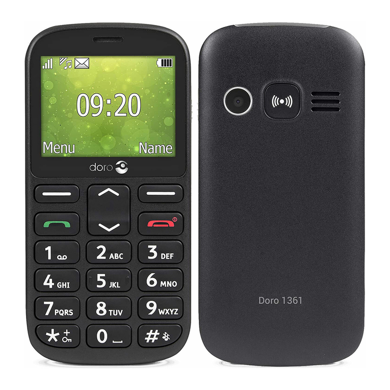 Doro 1361 User manual
