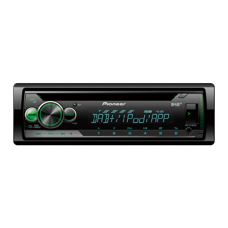 Pioneer DEH-S410DAB User manual