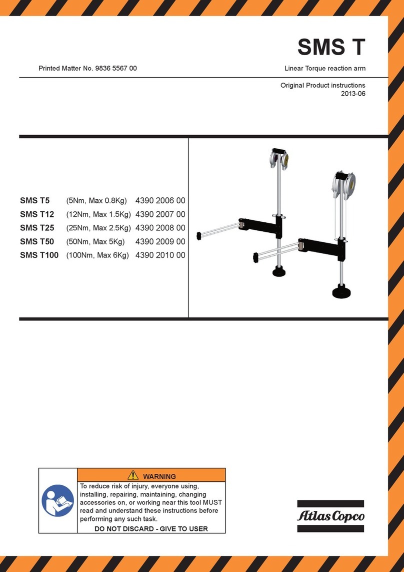 Atlas Copco SMS T instructions