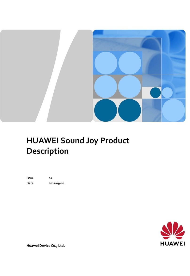 Huawei Sound Joy Operating and installation instructions
