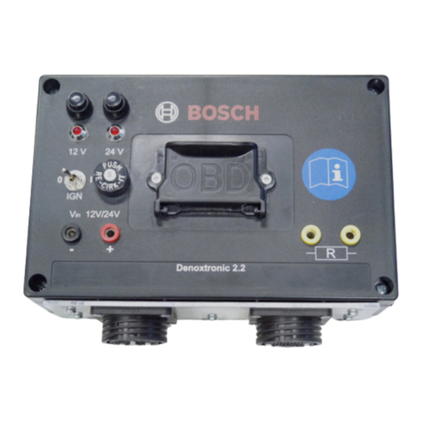 Bosch Denoxtronic 2.2 User manual
