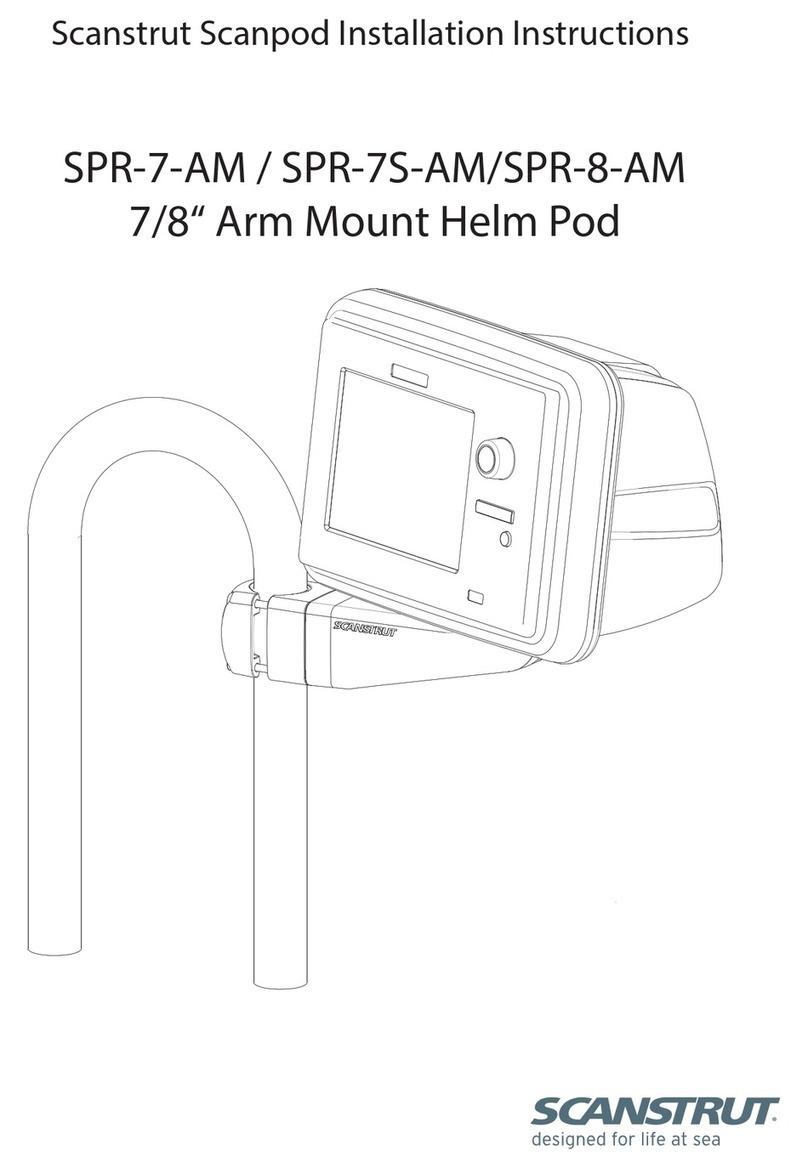 Scanstrut Scanpod SPR-7-AM installation instructions