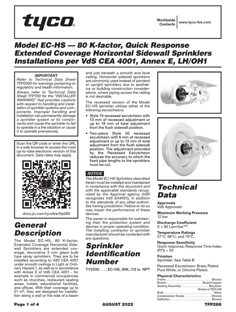 Tyco EC-HS Installation
