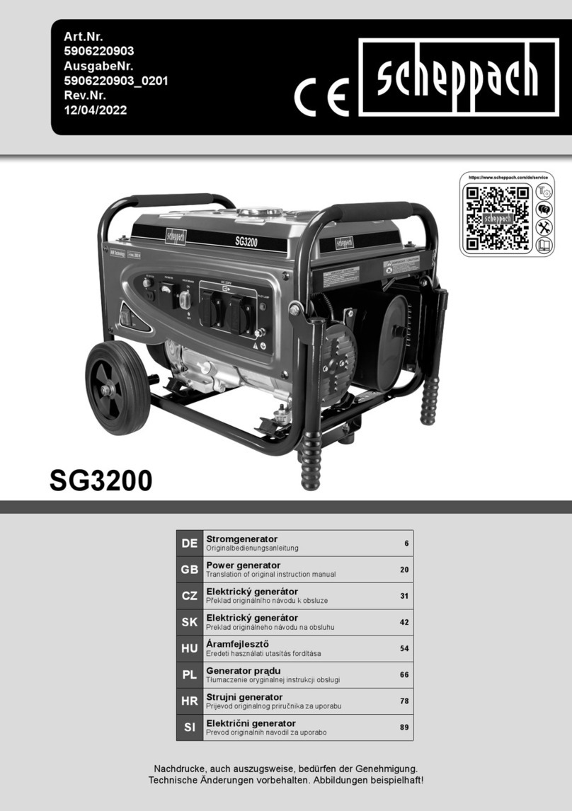 Scheppach SG3200 Instructions for use