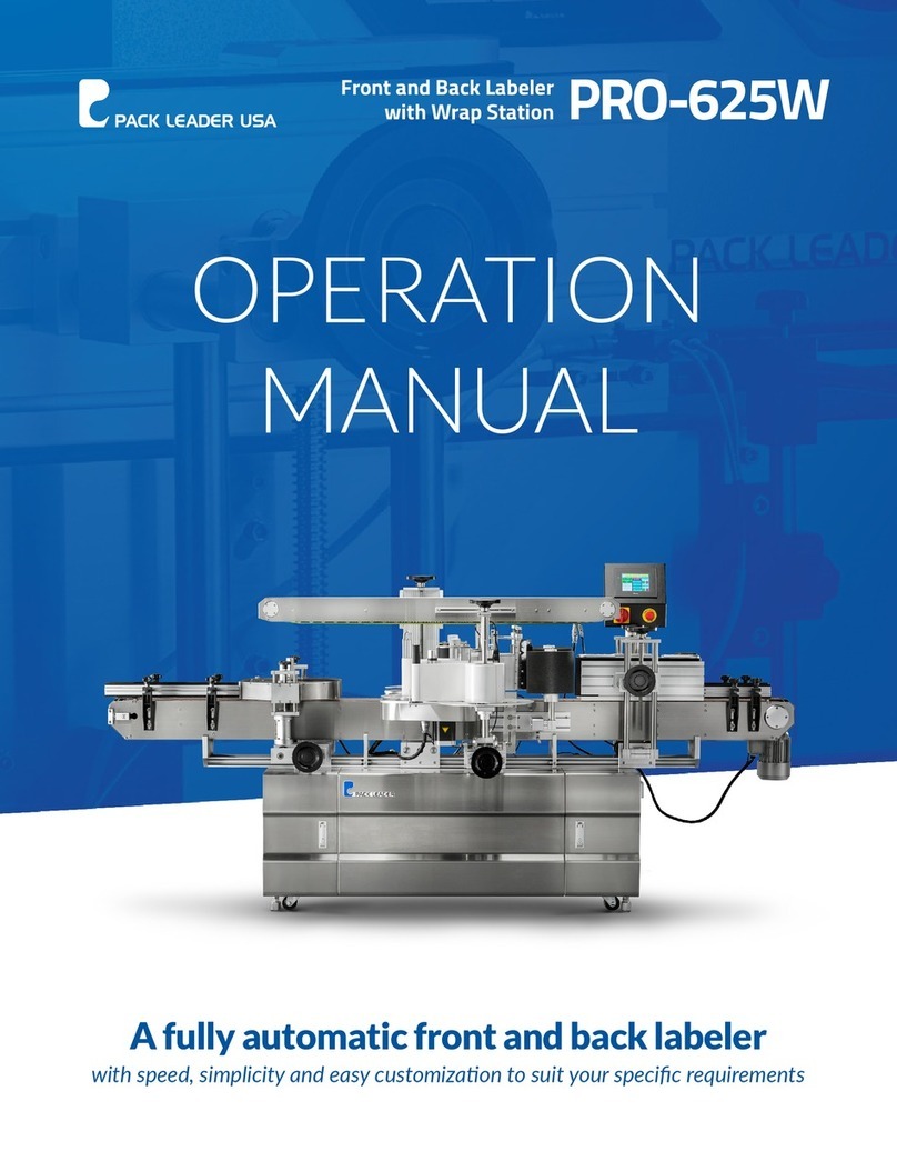 Pack Leader PRO-625W User manual