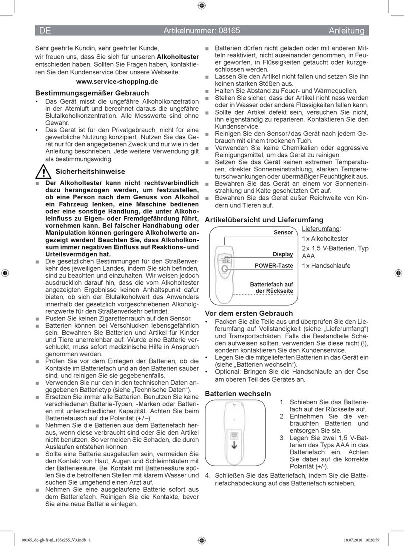 easymaxx 08165 instructions
