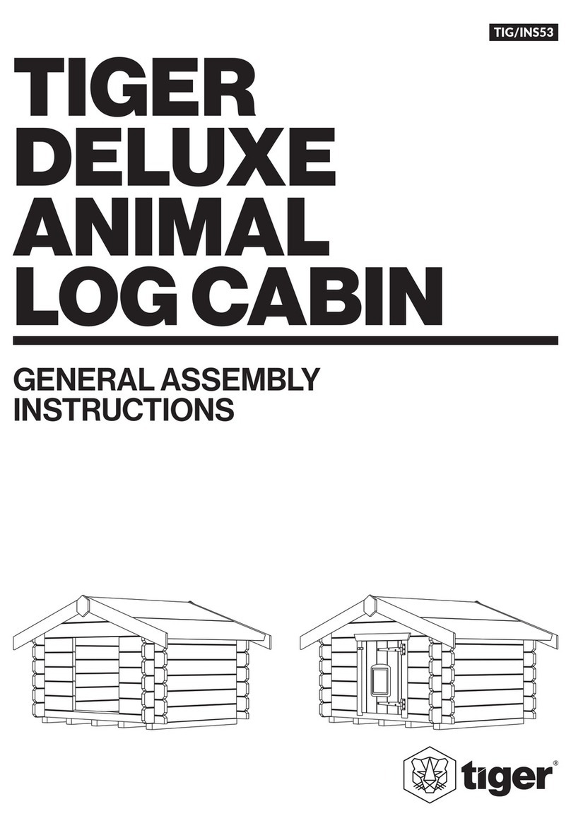 Tiger Deluxe Animal General assembly instructions