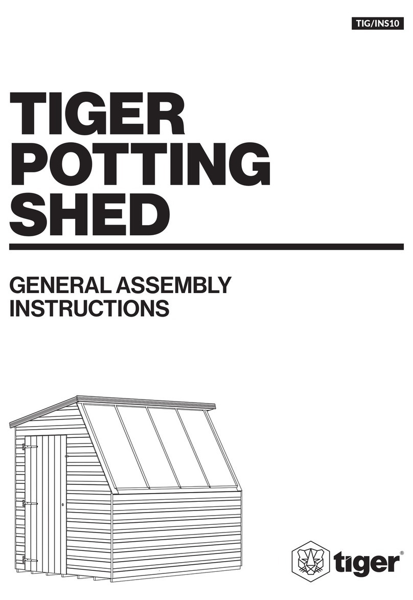 Tiger Potting Shed User manual