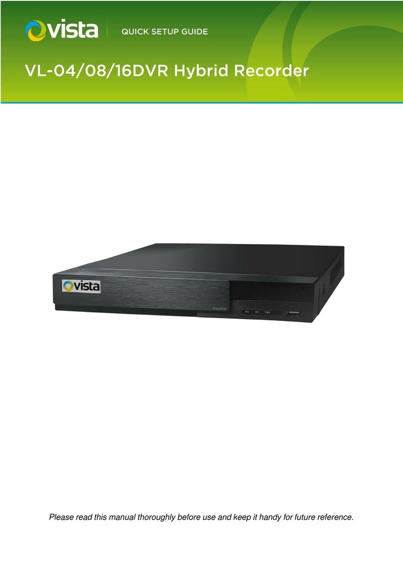 Vista VL-04DVR Quick setup guide