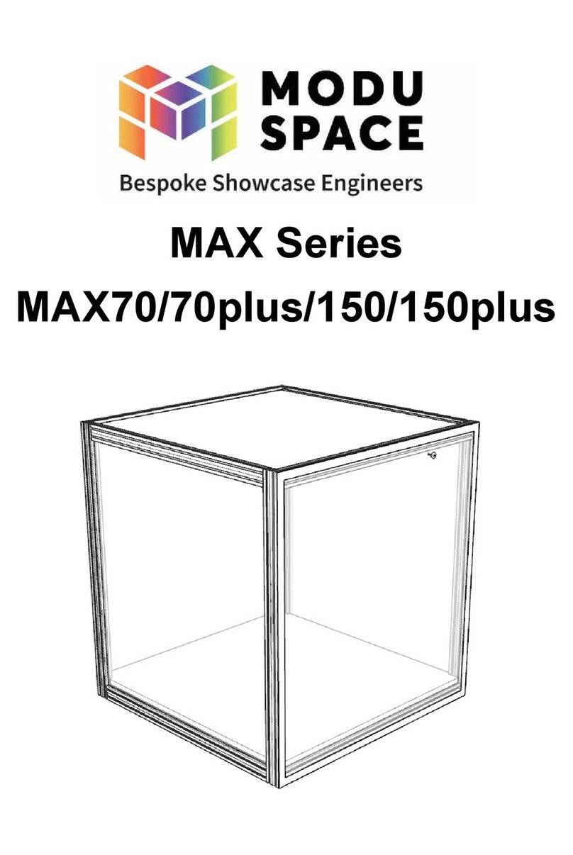 Moduspace MAX Series User manual
