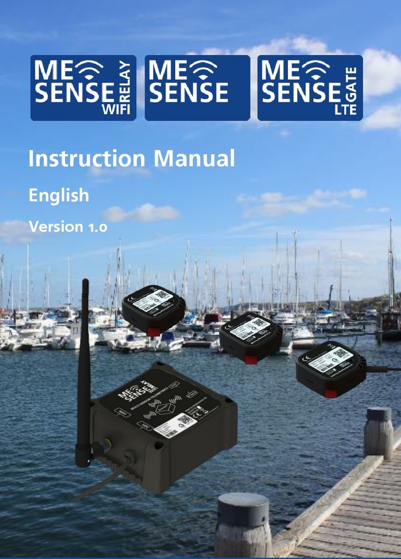 Weatherdock ME SENSE RELAY WiFi instruction manual