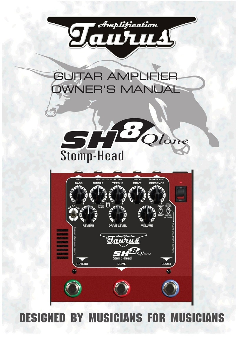 Taurus Stomp-Head 8.Qlone owner's manual
