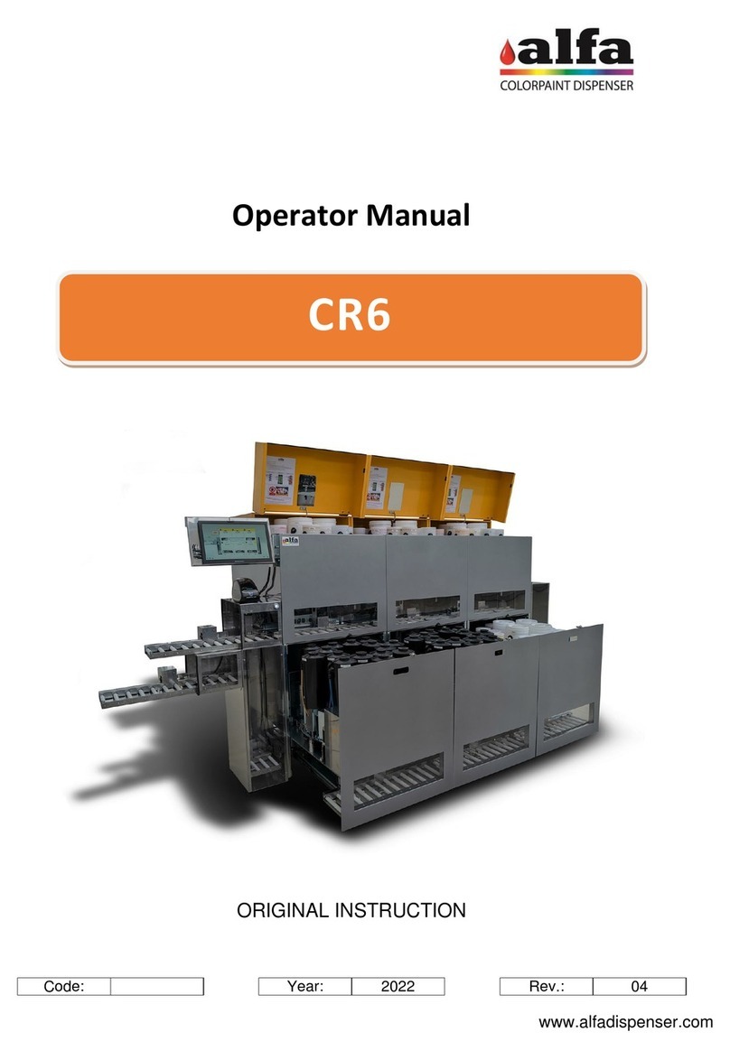 Alfa Network CR6 Operator's manual