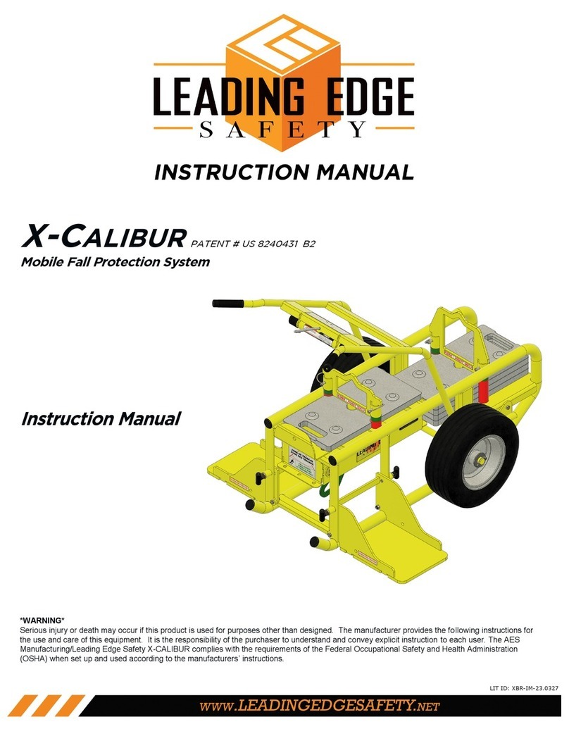LEADING EDGE SAFETY X-CALIBUR User manual