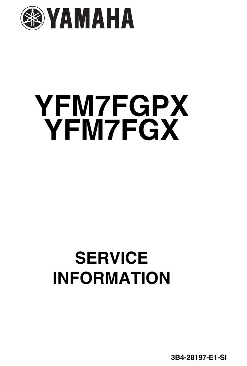 Yamaha GRIZZLY 700 FI YFM7FGPX Service information