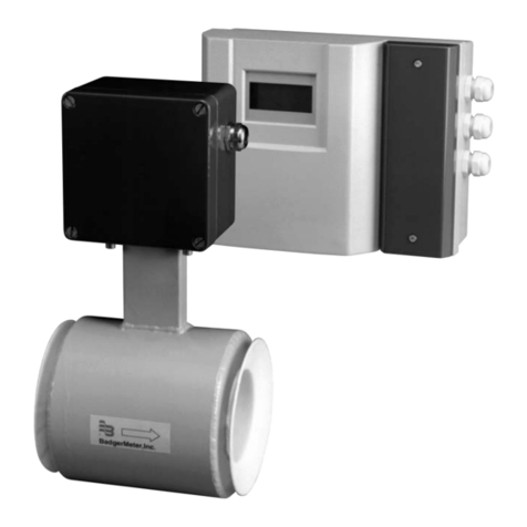 Badger Meter Magnetoflow Mag Meter User manual