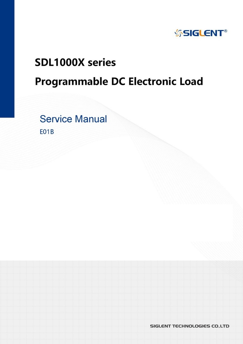 SIGLENT SDL1000X User manual