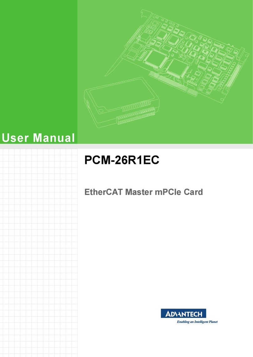 Advantech PCM-26R1EC User manual