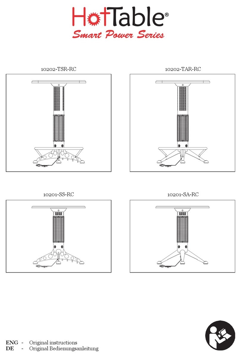 HotTable 10202-TSR-RC Original instructions