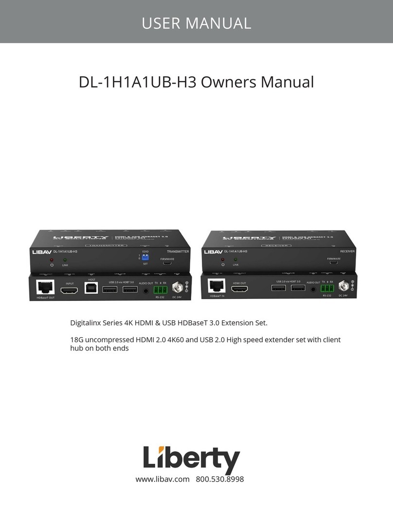 Liberty Digitalinx Series User manual