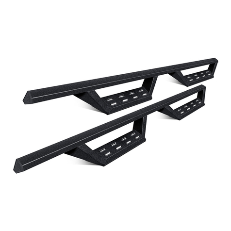 Steelcraft DS5 RUNNING BOARD installation instructions