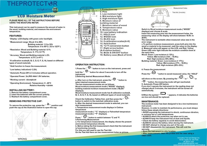 Innovative THE PROTECTOR User manual
