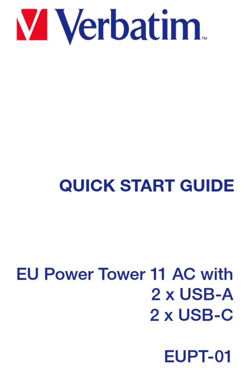 Verbatim EUPT-01 User manual