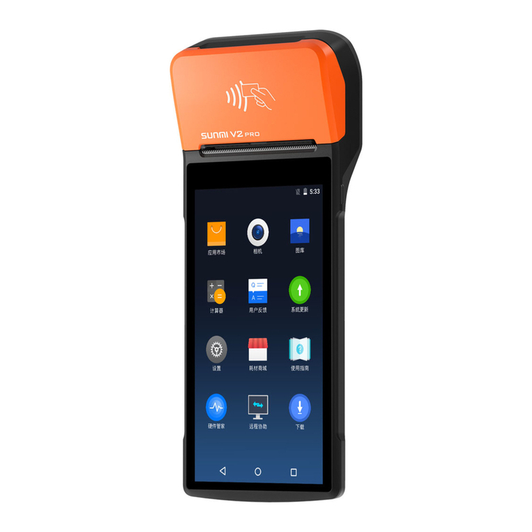 Sunmi V2 PRO T5921 user manual