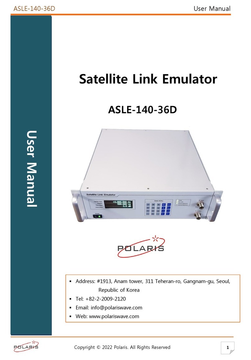 Polaris ASLE-140-36D user manual