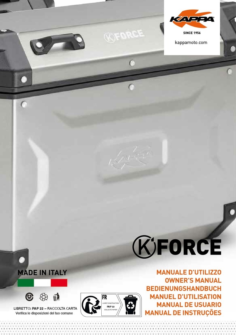 Kappa K'FORCE MONOKEY KFR580A owner's manual