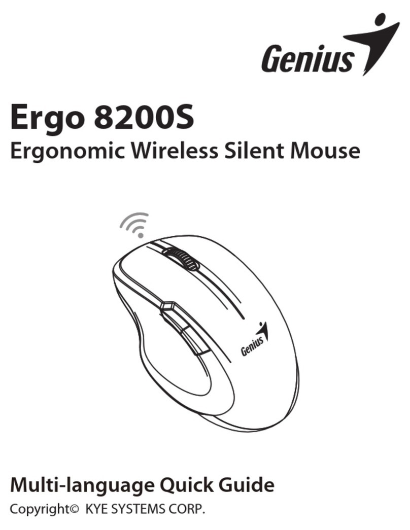 Genius Ergo 8200S quick guide