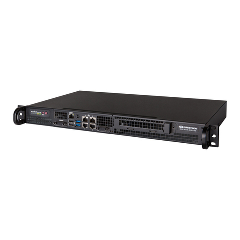 Crestron DM NVX Director DM-NVX-DIR Series User manual