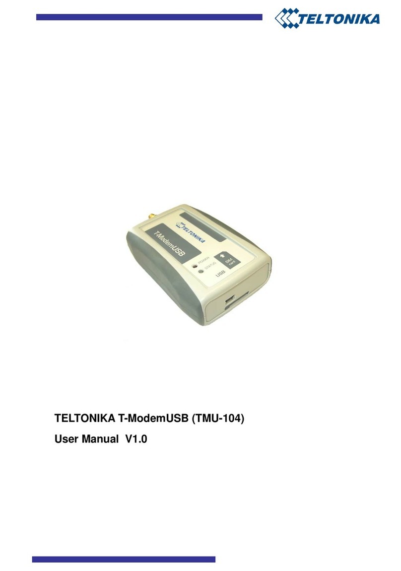 Teltonika T-ModemUSB User manual