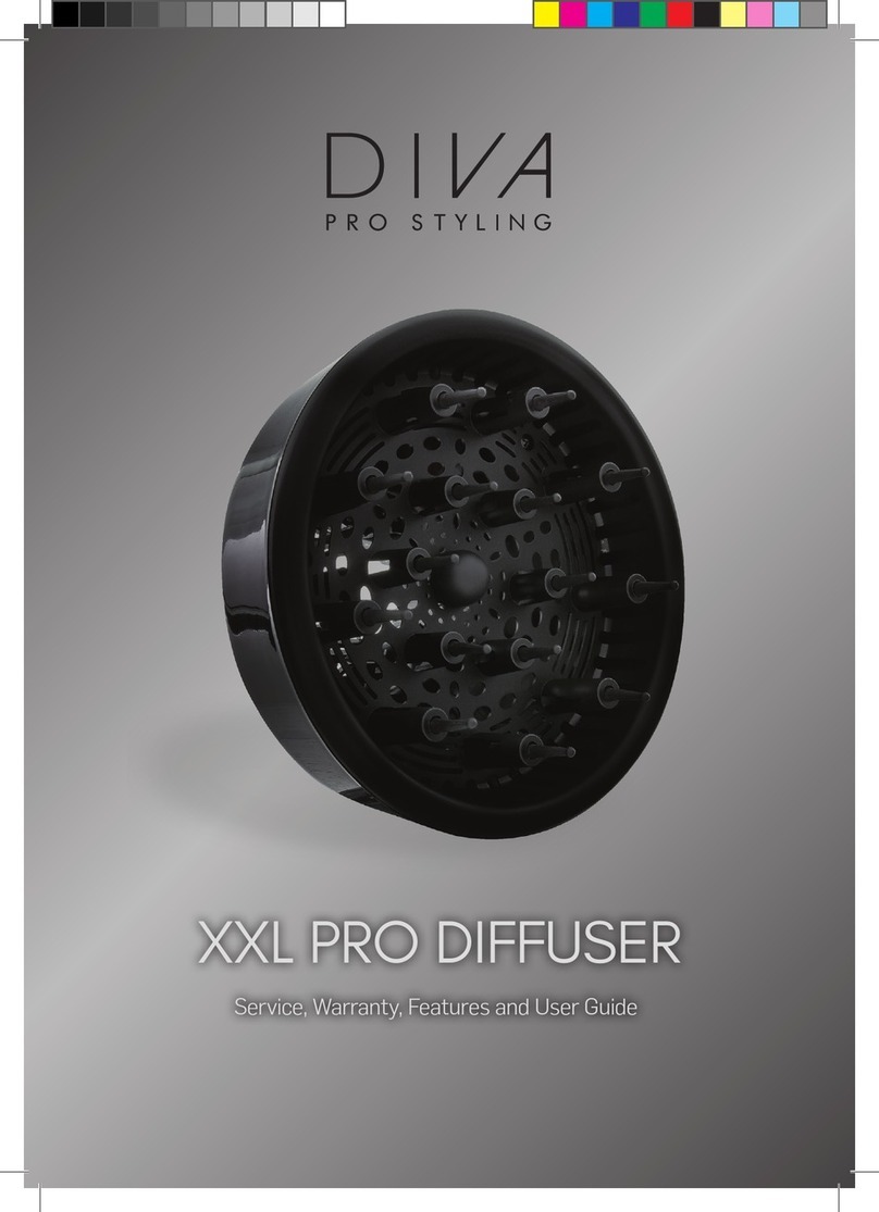 Diva XXL PRO DIFFUSER Service, Warranty, Features and User Guide