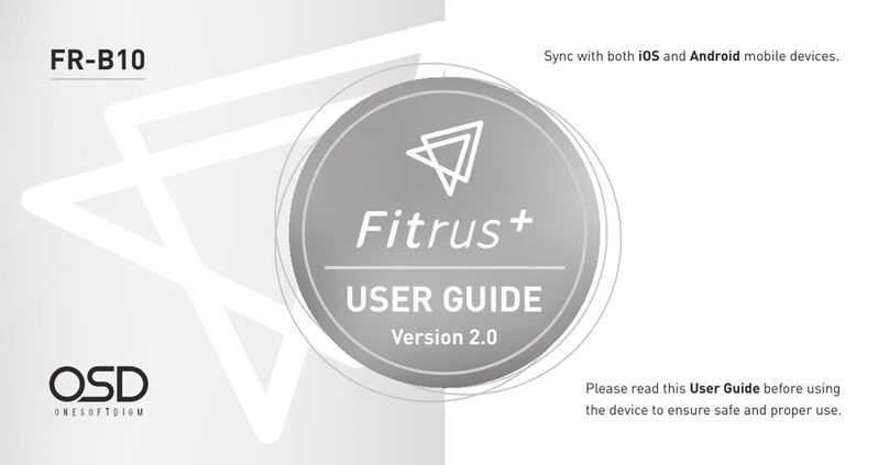 OSD Audio Fitrus+ FR-B10 user guide