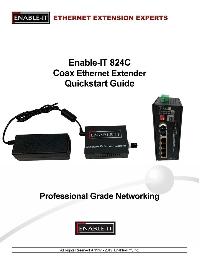 Enable-IT 824C User manual