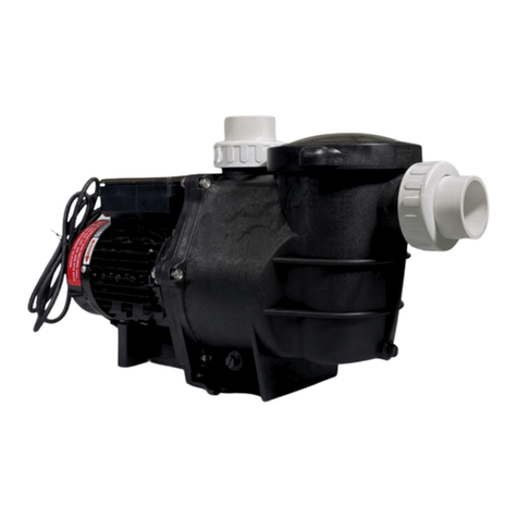 HY-CLOR 2 speed pool pump Installation and operation manual