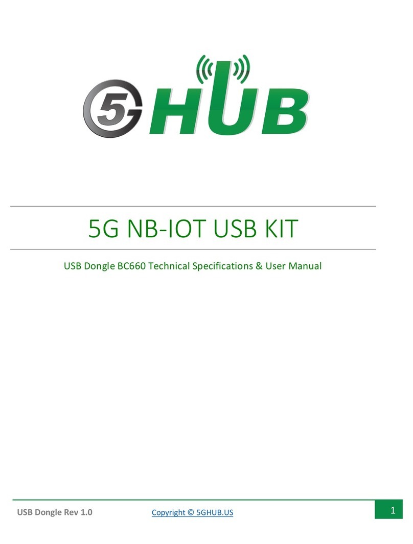 5G HUB 5G NB-IOT USB KIT Specification & user manual