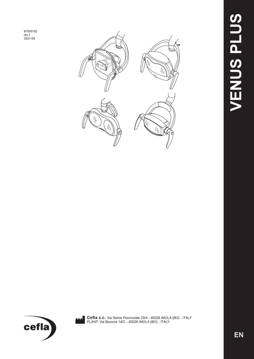 CEFLA VENUS PLUS Operator's manual