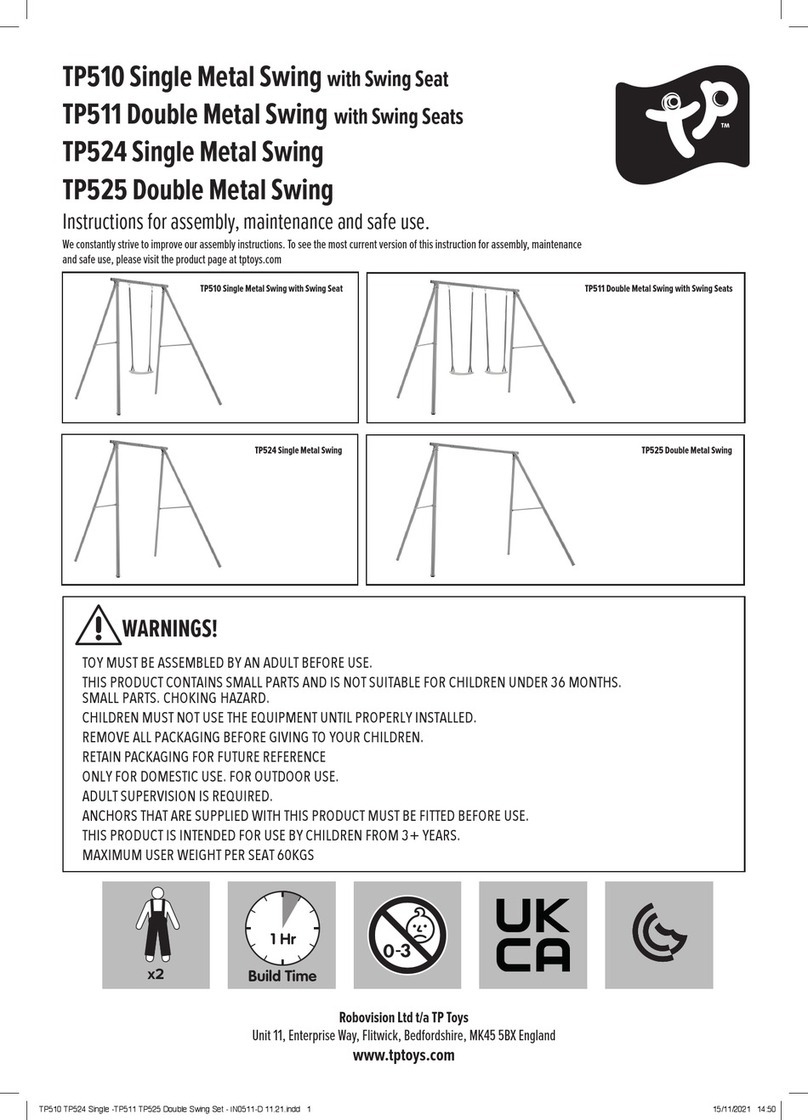 TP TP510 Instructions for assembly, maintenance and safe use