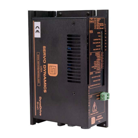 Servo Dynamics 1525-BRS user guide Servo Dynamics 1525-BRS user guide