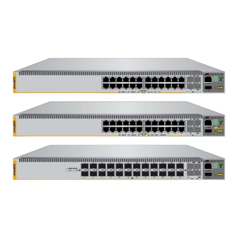Allied Telesis x510 Series User manual Allied Telesis x510 Series User manual
