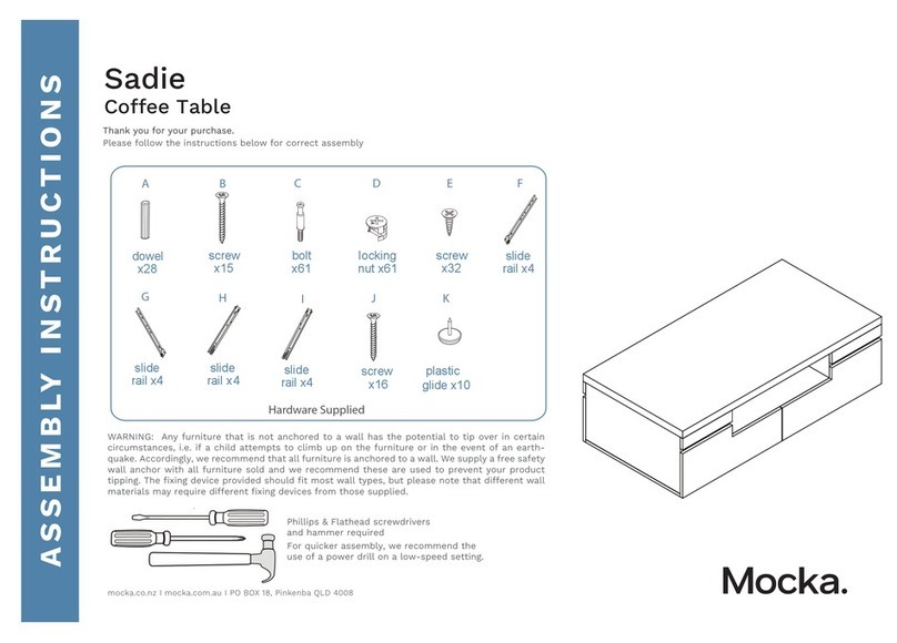 Mocka Sadie User manual Mocka Sadie User manual