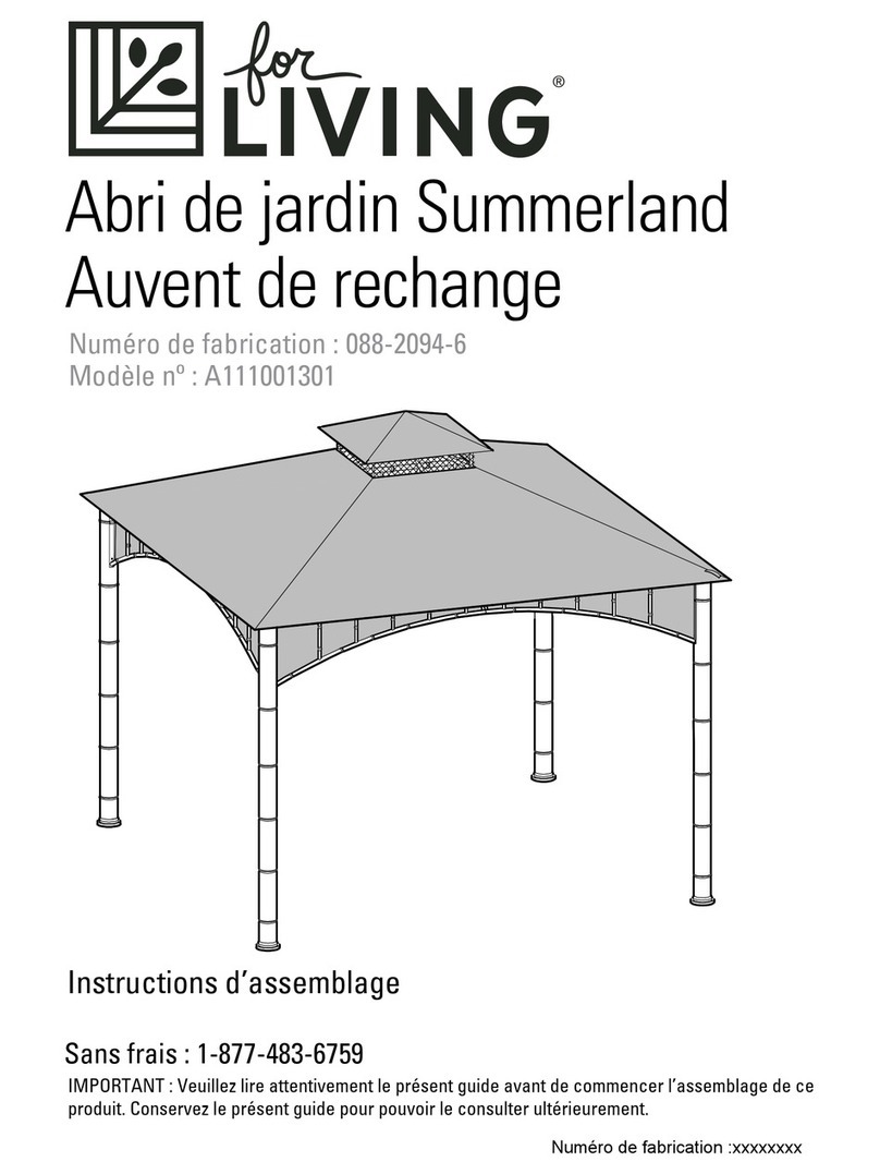 for Living A111001301 Assembly instructions
