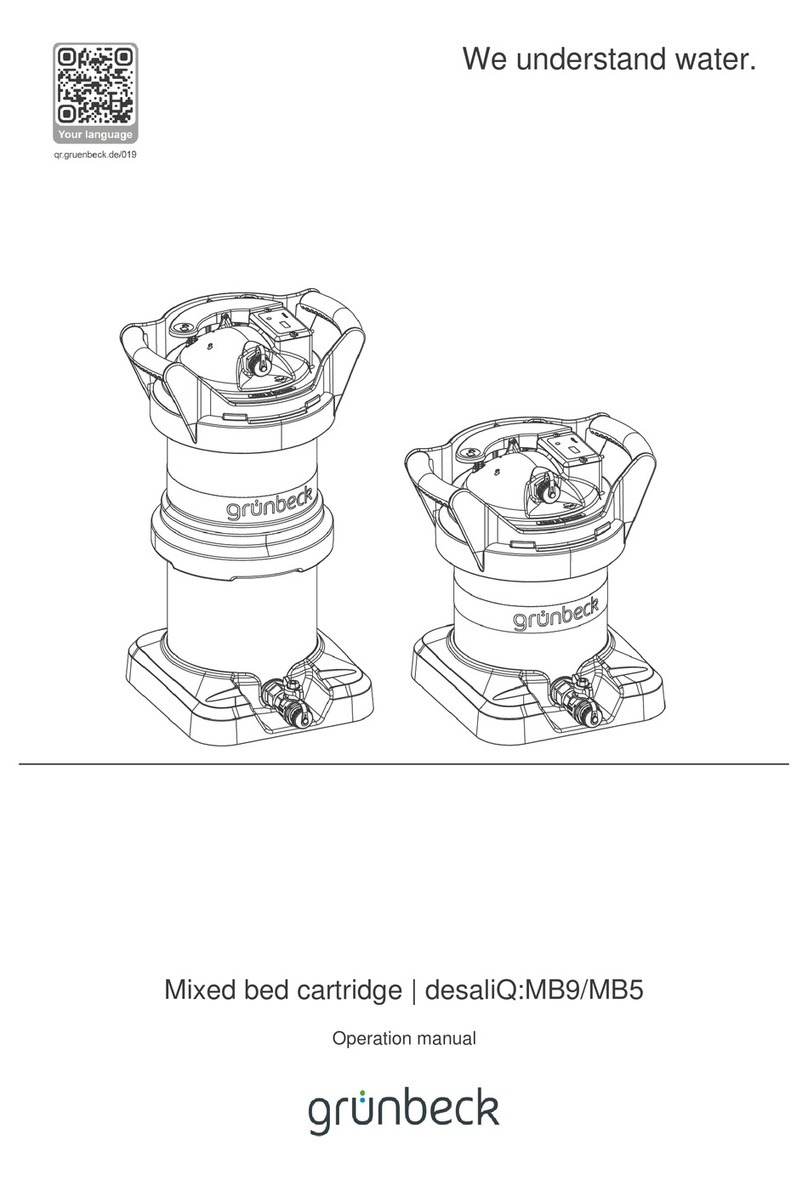 Grunbeck MB9 Operation manual