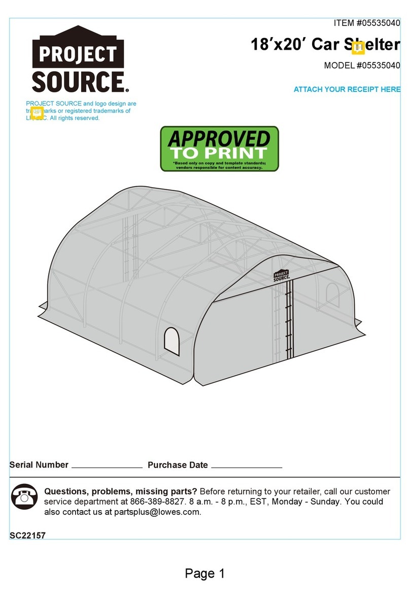 Project Source 05535040 User manual