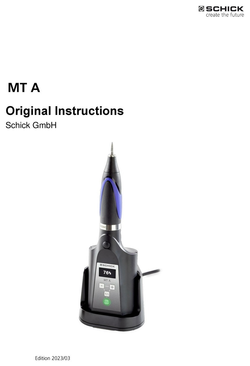 Schick MT A Original instructions
