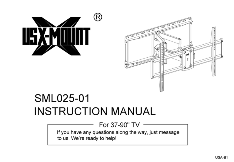 USX-MOUNT SML025-01 instruction manual
