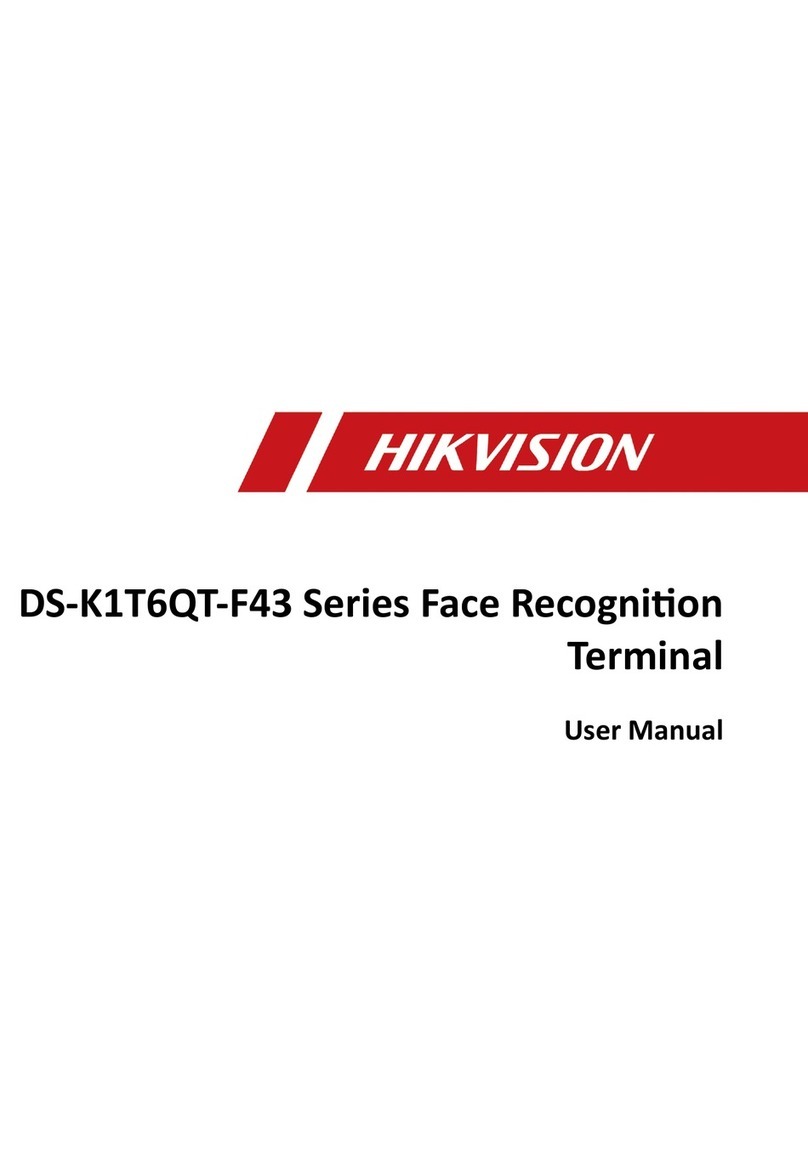 HIK VISION DS-K1T6QT-F43 Series user manual