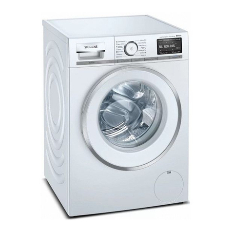 Siemens WM16XG10IL User manual Siemens WM16XG10IL User manual